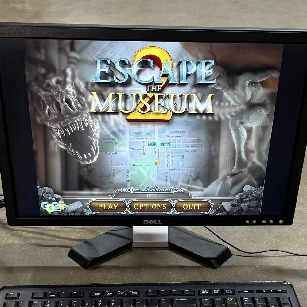 Escape The Museum 2 PC CD-ROM Game by Cosmi – Works Great